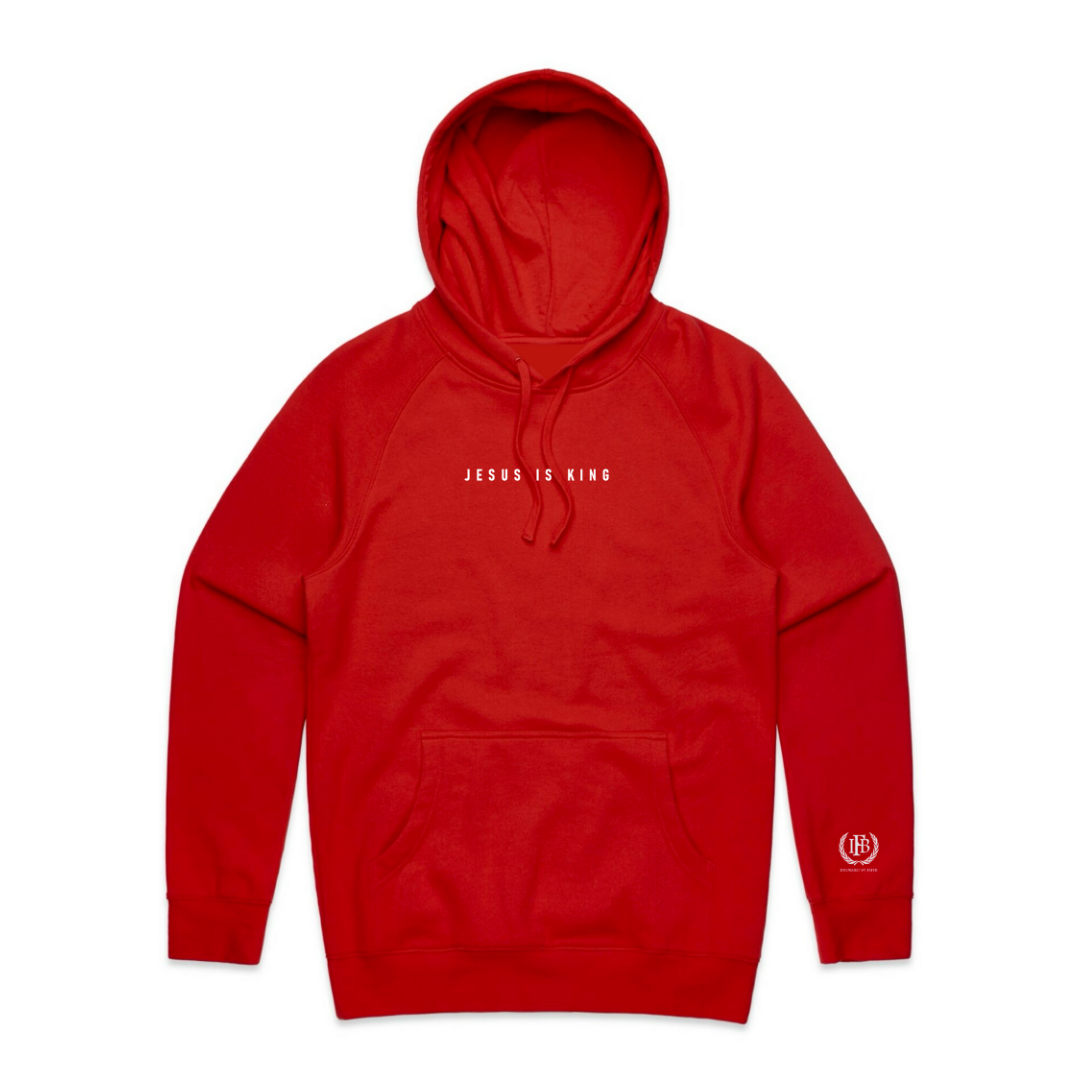 Red best sale king hoodie