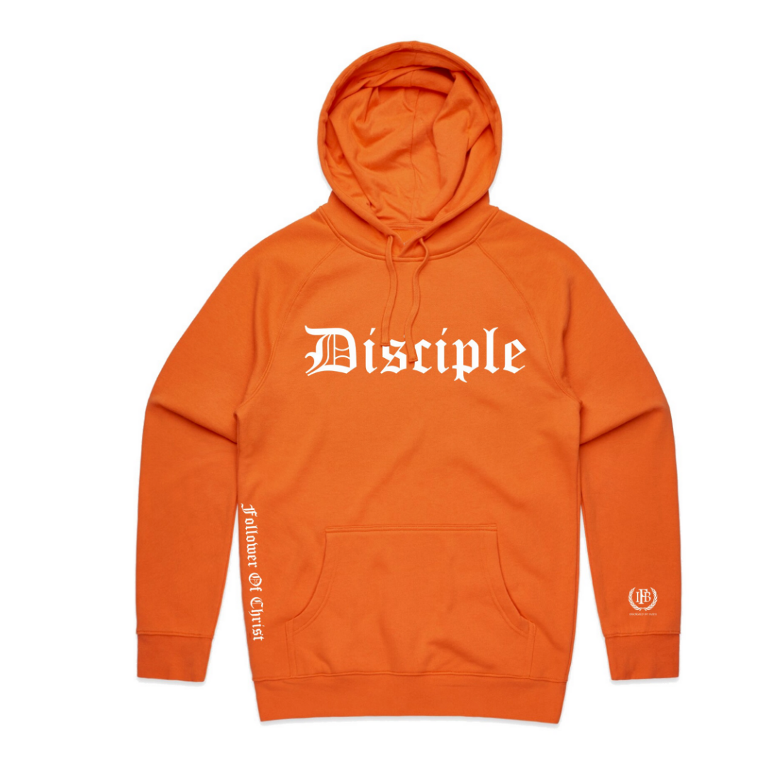 Disciple Hoodie Pumpkin Spice front view