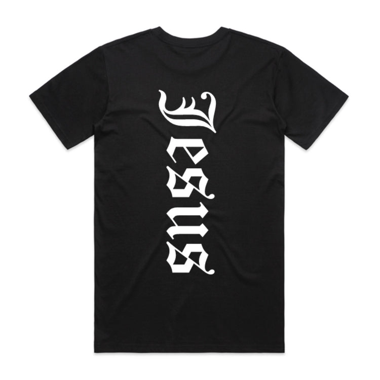 Jesus T-shirt - Black bv