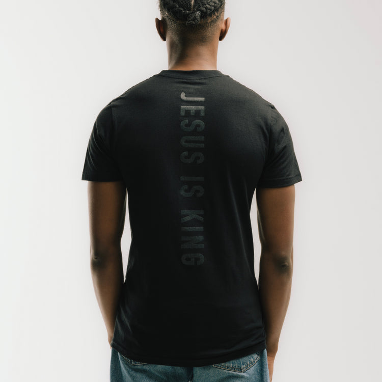 Jesus Is King T-shirt Black/Graphite