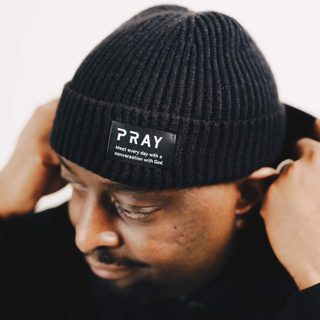 Pray Beanie - Black