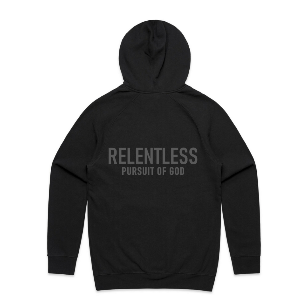 Relentless Pursuit of God Black Hoodie